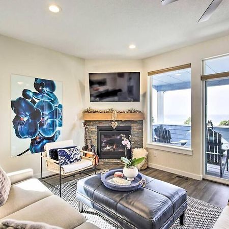 Modern Oregon Retreat W/ Deck, Hot Tub, Ocean View 迪波湾 外观 照片