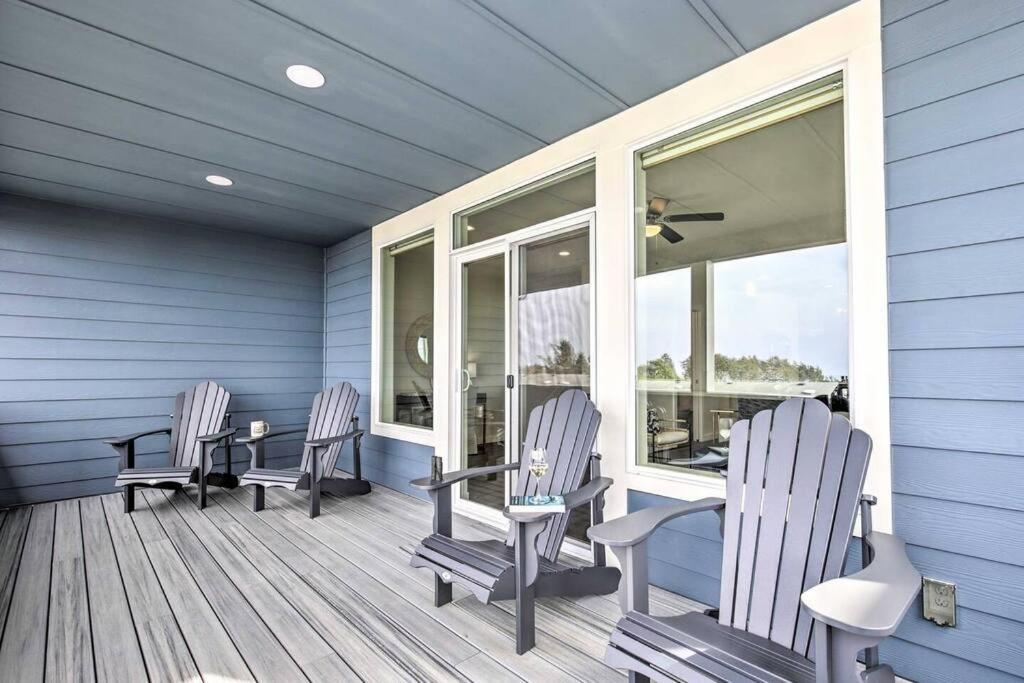 Modern Oregon Retreat W/ Deck, Hot Tub, Ocean View 迪波湾 外观 照片